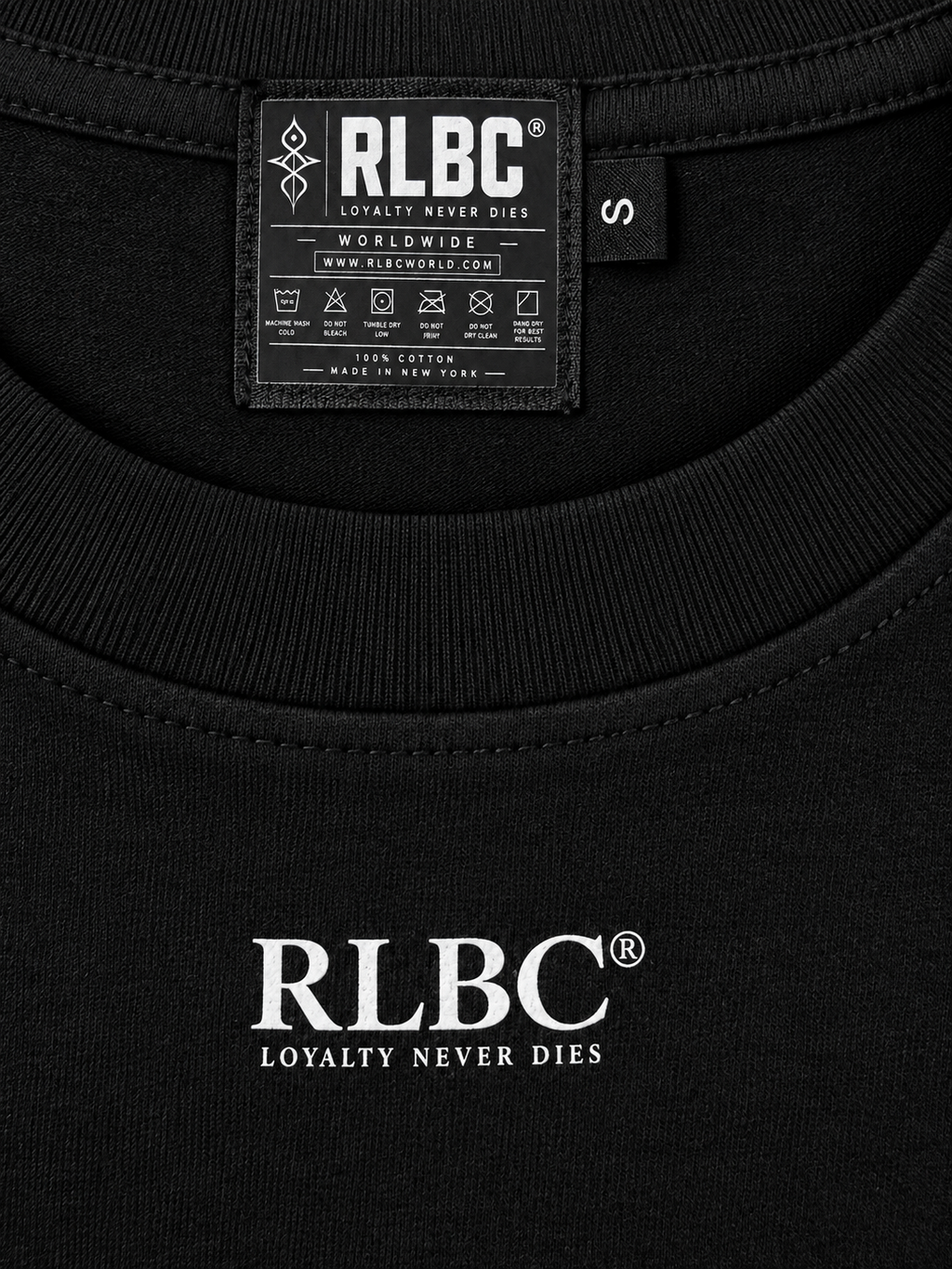 RLBC® Loyalty Never Dies Signature T-Shirt – Black