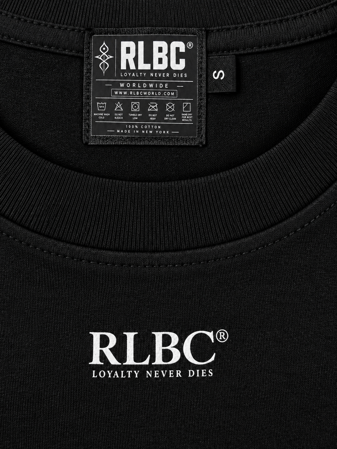 RLBC® Loyalty Never Dies Signature T-Shirt – Black