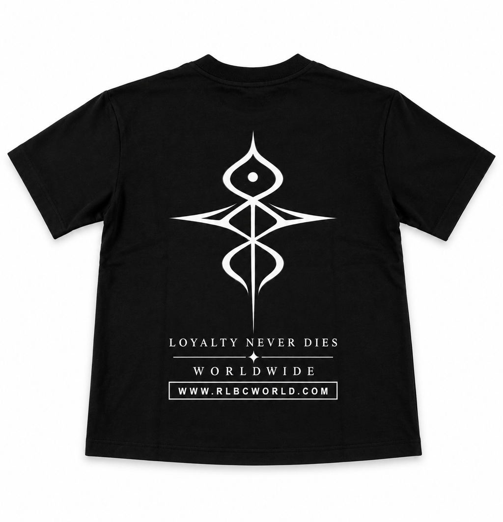 RLBC® Loyalty Never Dies Signature T-Shirt – Black
