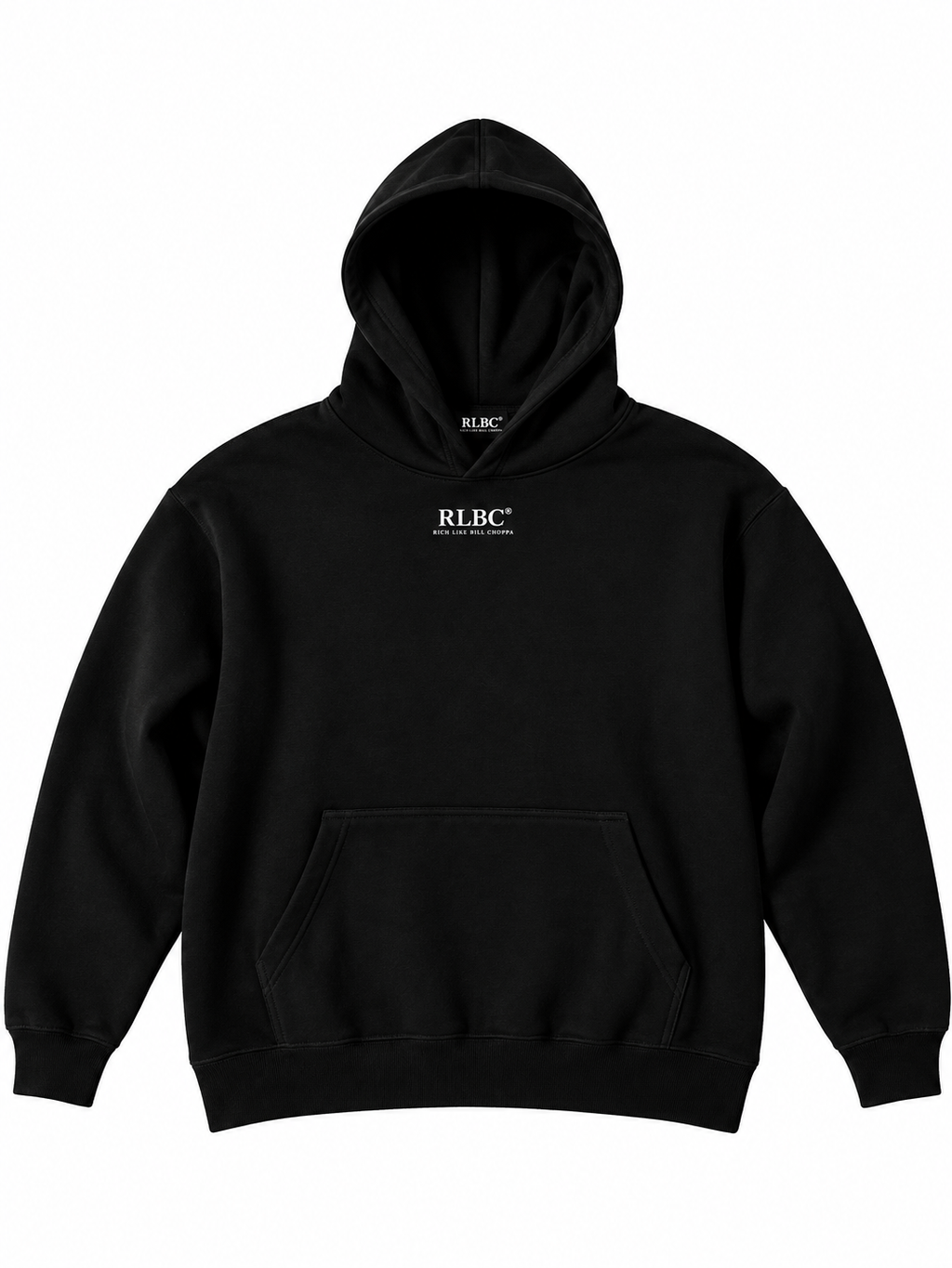RLBC® Loyalty Never Dies Signature Pullover Hoodie– Black