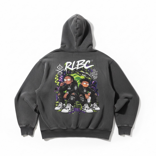 RLBC Emblem Pullover Hoodie-Loyalty Never Dies Graphic